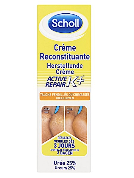 Scholl Hielklovencreme Active Repair K+ 60 ML