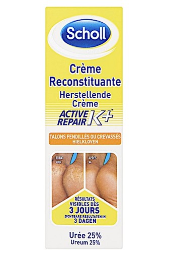 Scholl Hielklovencreme Active Repair K+ 60 ML