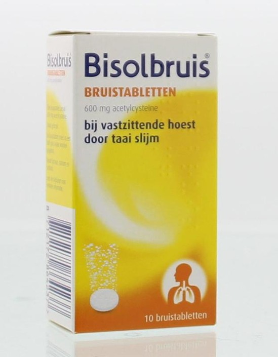 Bisol Bisolbruis 600mg (10 Bruistabletten)