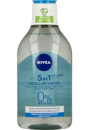 Nivea Visage micellair water 3-in-1 normale huid (400 Milliliter)