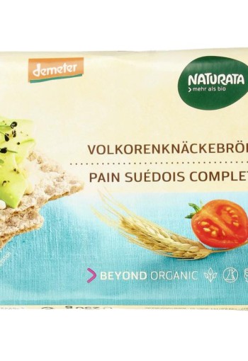 Naturata Knackebrod volkoren rogge demeter bio (250 Gram)