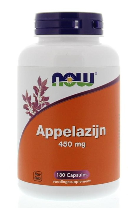 NOW Appelazijn 450 mg (180 Capsules)