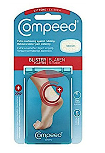 Compeed Blaren Pleisters Medium Extreem 5 Stuks