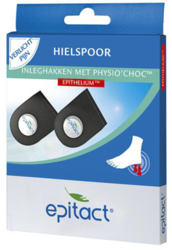 Epitact Hielspoor Inleghakken Met Physio Choc 36/40 2st