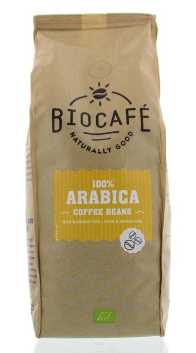 Biocafe Koffiebonen arabica bio (500 Gram)