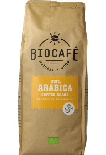 Biocafe Koffiebonen arabica bio (500 Gram)