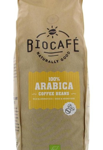 Biocafe Koffiebonen arabica bio (500 Gram)