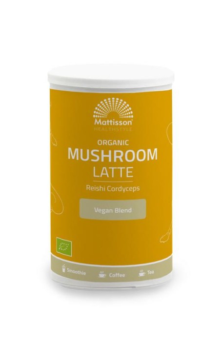 Mattisson Latte mushroom reishi - cordyceps bio (160 Gram)