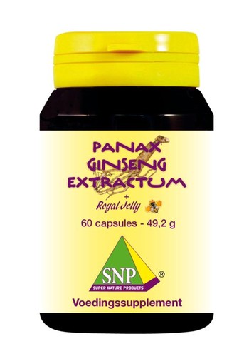 SNP Panax ginseng extra & royal jelly (60 Capsules)