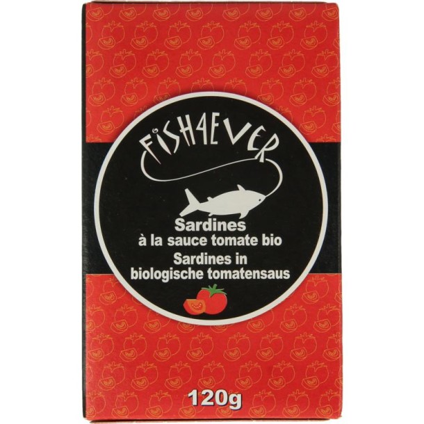 Fish 4 Ever Sardines in tomatensaus (120 Gram)