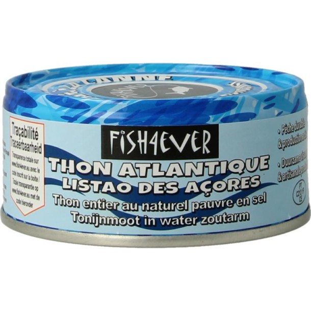 Fish 4 Ever Tonijnmoot in water (160 Gram)