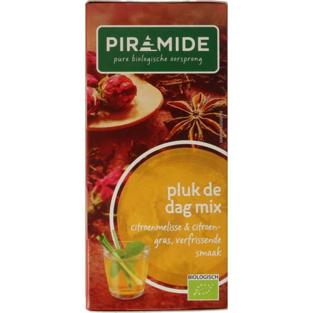 Piramide Pluk de dag mix thee eko bio (20 Zakjes)