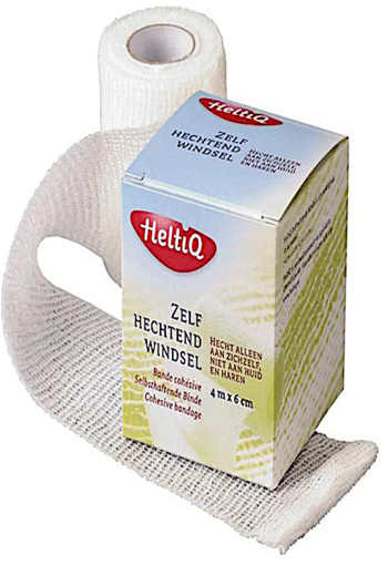HeltiQ Zelfhechtend Windsel 4 m x 6 cm