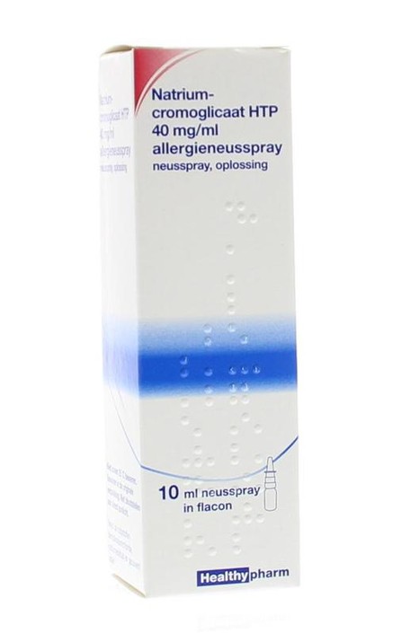 Healthypharm Neusspray natriumcromoglicaat 40mg (10 Milliliter)