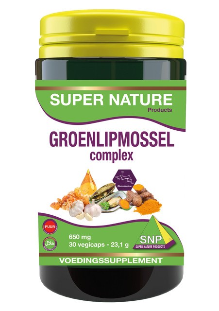 SNP Groenlipmossel complex puur (30 Capsules)