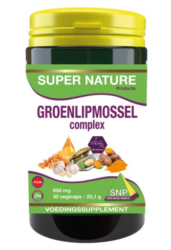 SNP Groenlipmossel complex puur (30 Vegetarische capsules)