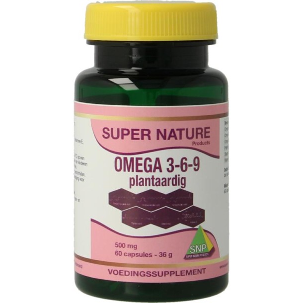 SNP Omega 3 6 9 plantaardig (60 Capsules)