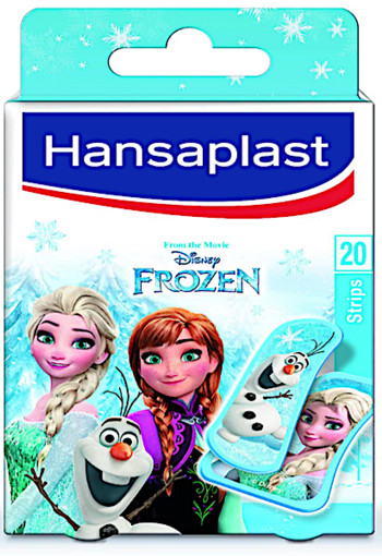 Hansaplast Pleister Strip Frozen 20st