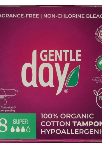 Gentle Day Tampon super (18 Stuks)