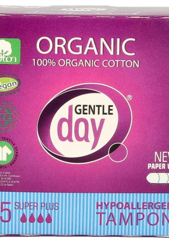 Gentle Day Tampon super plus (15 Stuks)