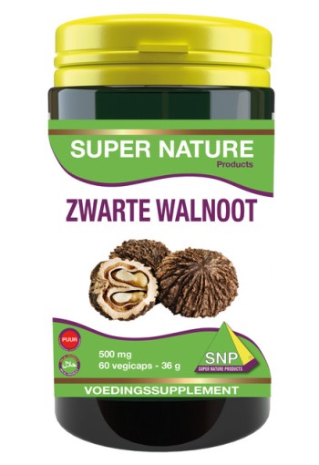 SNP Zwarte walnoot 500 mg (60 Vegetarische capsules)
