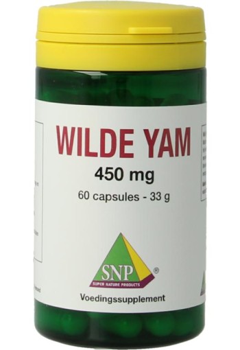 SNP Wilde yam 450mg (60 Vegetarische capsules)