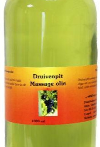 Alive Druivenpit massageolie (1 Liter)
