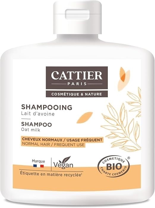 Cattier Shampoo dagelijks yoghurt (250 Milliliter)