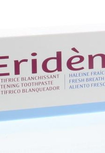 Cattier Tandpasta whitening frisse adem (75 Milliliter)