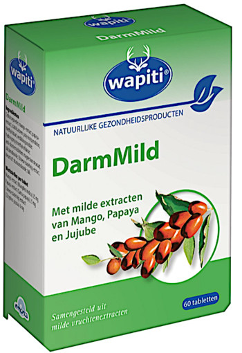 Wapiti Darmmild - 60 Tabletten - Voedingssupplement