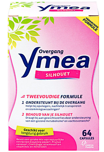 Ymea Overgang - silhouet - 64 capsules - Voedingssupplement
