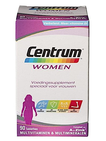 Centrum Multivitaminen Women Tabletten 90st