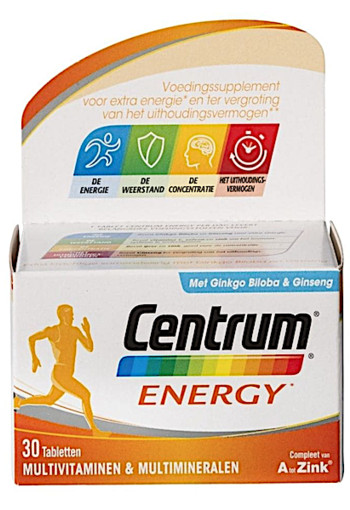 Centrum Energy Tabletten 30st