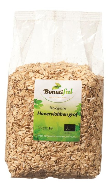 Bountiful Havervlokken grof bio (750 Gram)