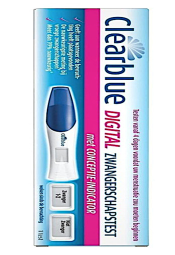 Clearblue Digital zwangerschapstest met Conceptie Indicator