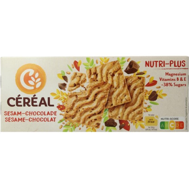 Cereal Koekjes sesam chocolade (200 Gram)