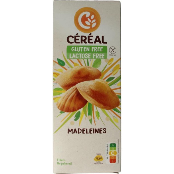 Cereal Madeleine glutenvrij (180 Gram)