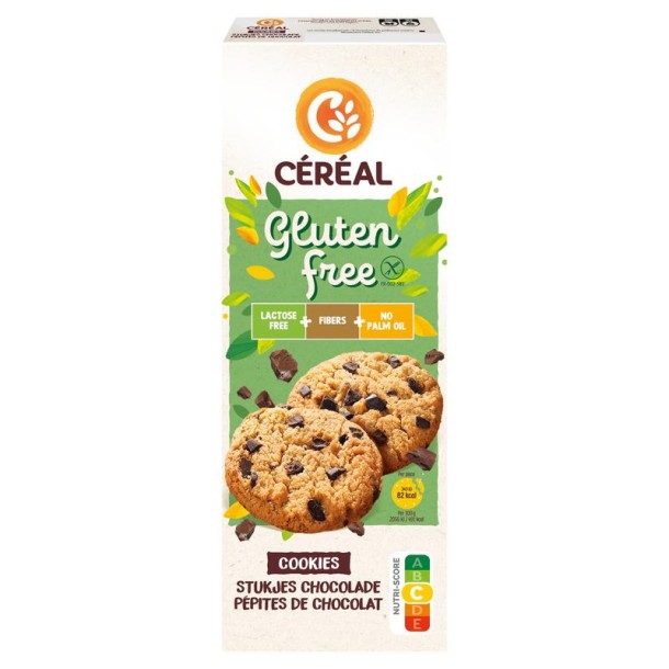 Cereal Cookies choco glutenvrij (150 Gram)