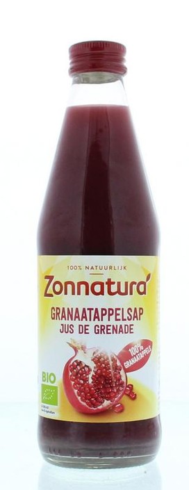 Zonnatura Granaatappelsap puur bio (330 Milliliter)