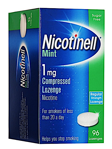 Nicotinell Lozenge Mint 1mg - 96 Lozenges