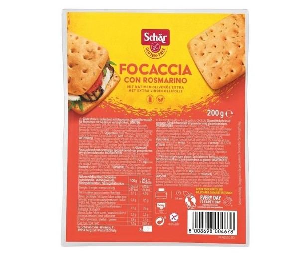 Dr Schar Focaccia (200 Gram)