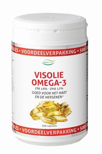 Nutrivian Visolie Omega 3 EPA/DHA (500 Capsules)