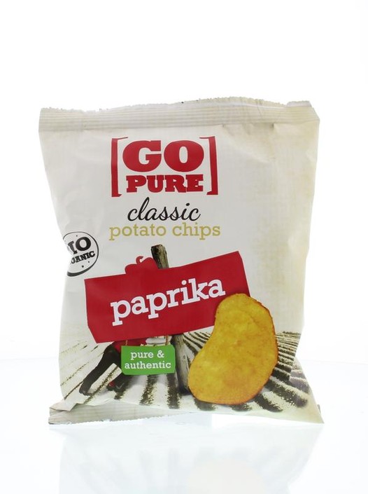 Go Pure Chips paprika bio (40 Gram)