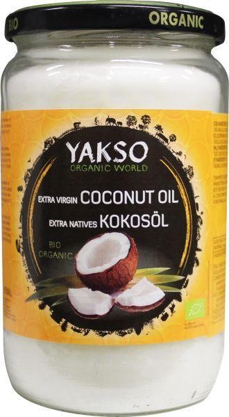 Yakso Kokosolie extra vierge bio (650 Milliliter)