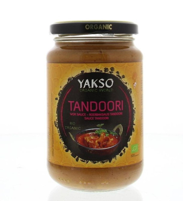 Yakso Roerbaksaus tandoori bio (350 Gram)