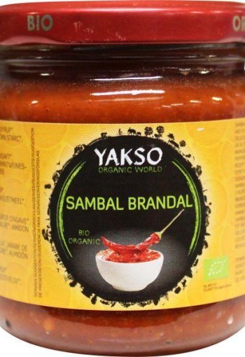 Yakso Sambal brandal bio (200 Gram)