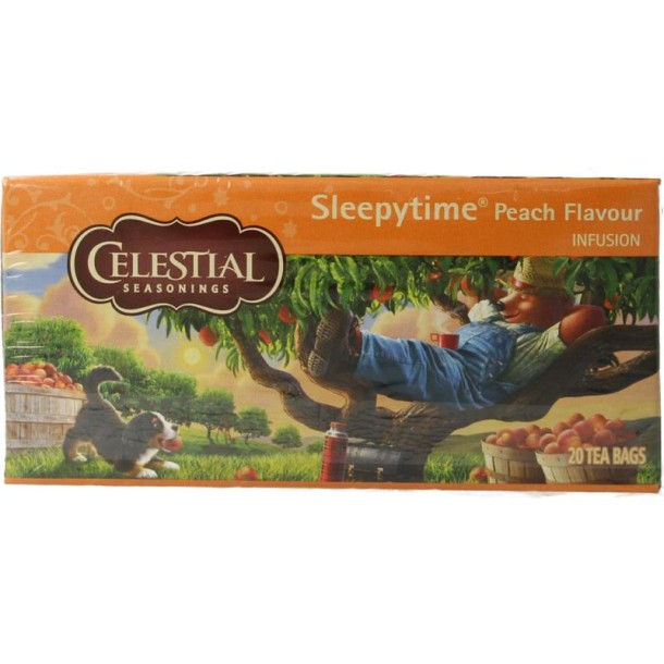 Celestial Season Sleepytime peach herb tea (20 Zakjes)