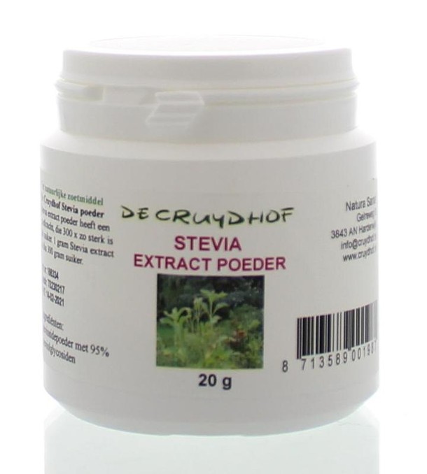 Cruydhof Stevia extract poeder (20 Gram)