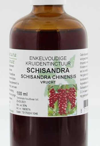 Cruydhof Schisandra chinensis fruct tinctuur (100 Milliliter)