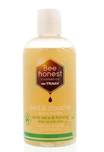 Traay Bee Honest Bad / douche aloe vera / honing (250 Milliliter)